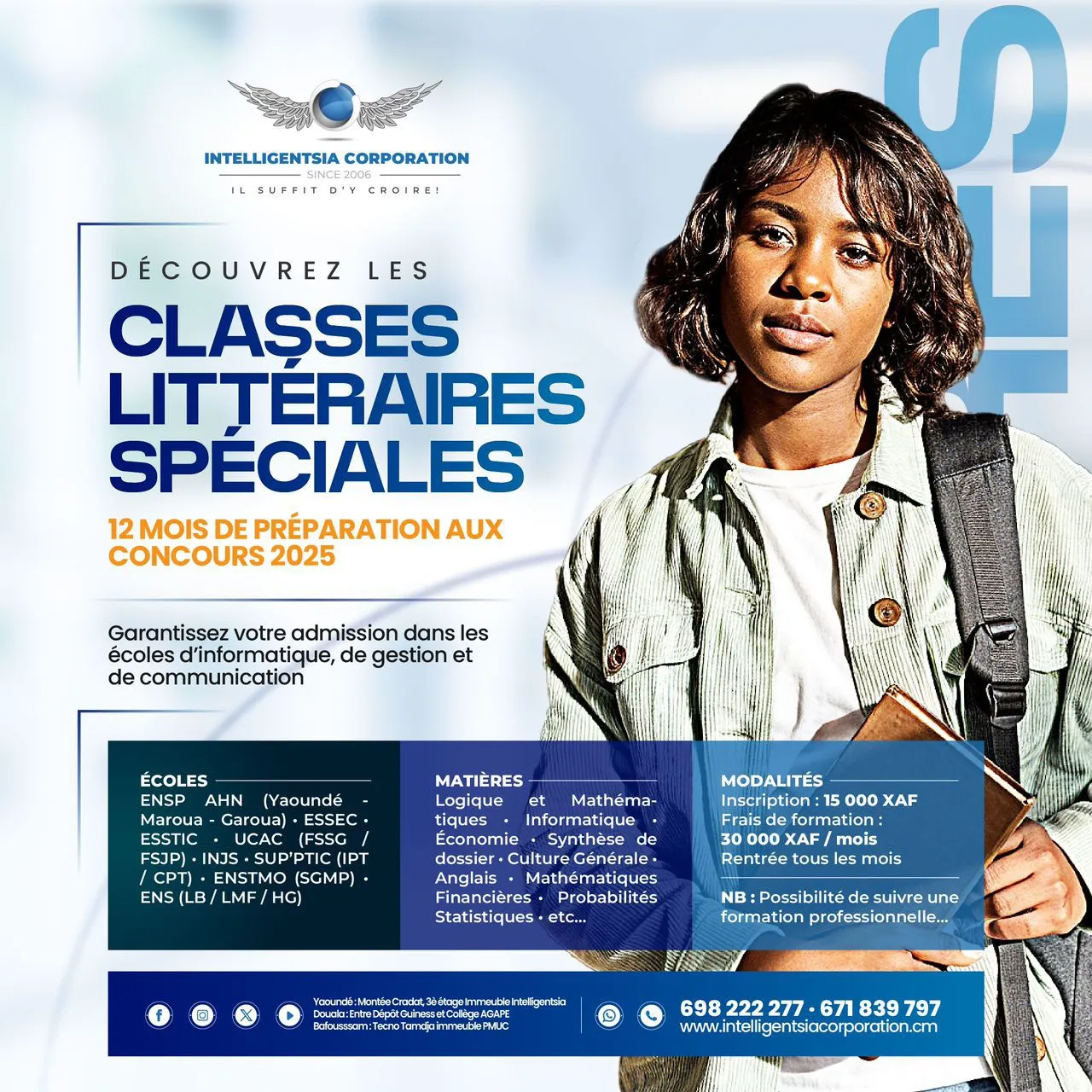 Classes littéraires spéciales