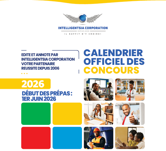 CALENDRIER DES CONCOURS 2026