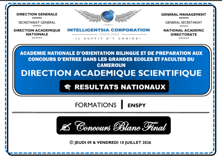 Resultats cb final enspy 2026